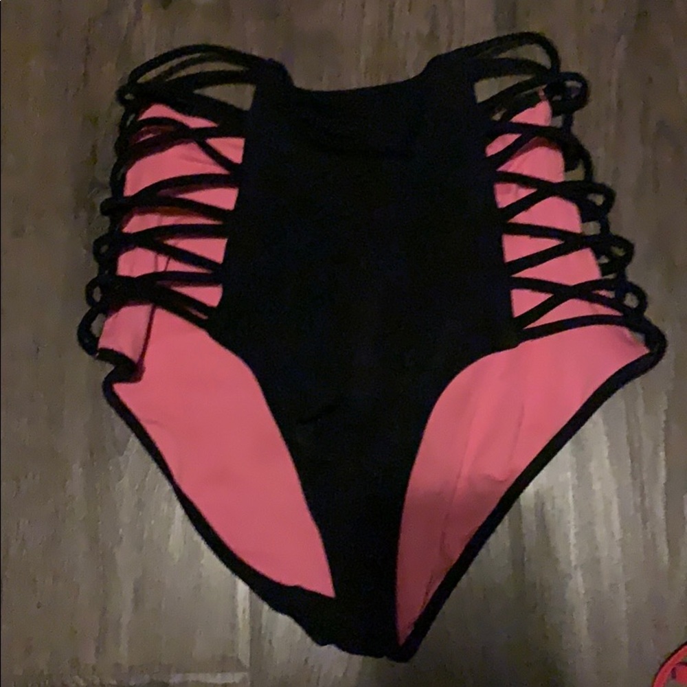 Never worn Victoria secret high waisted swim suit